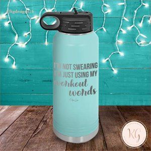 Using My Workout Word Stainless Steel 32 O…